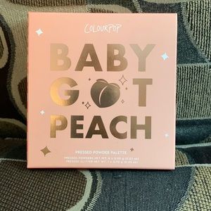 New in box COLOURPOP BABY GOT PEACH 9 pan eyeshadow palette